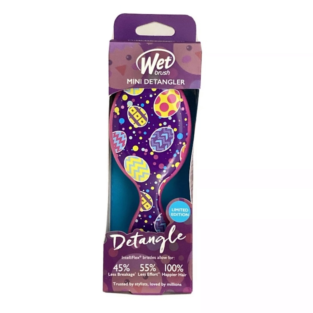 The Wet Brush Mini Detangler IntelliFlex HairBrush - YOU CHOOSE